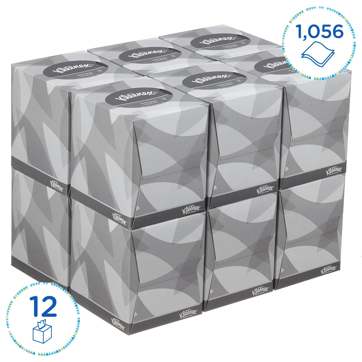KLEENEX® Kosmetiktücher Würfel-Box