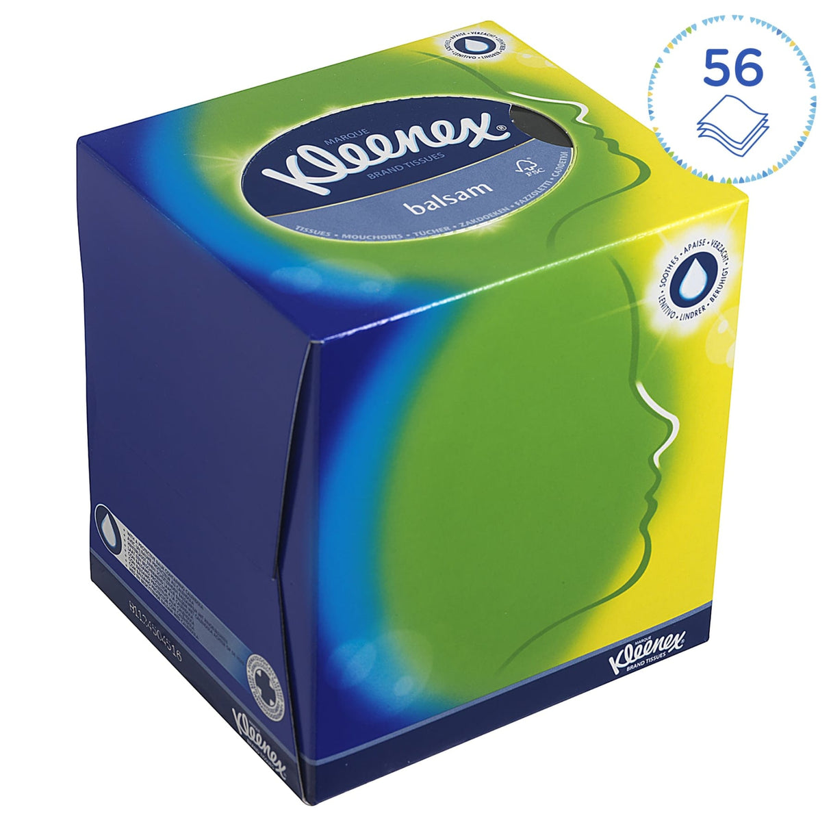 KLEENEX® Kosmetiktücher Würfel-Box