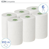KLEENEX® Slimroll Papierhandtücher auf Rollen, 1-lagig, weiß