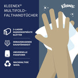 Kleenex® Ultra™ Papierhandtücher, 2-lagig, Z-Falz, 24,1 x 19,1 cm