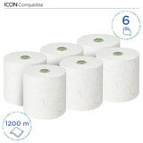 KLEENEX® Ultra Papierhandtuchrollen, 2-lagig, weiß, Großrolle