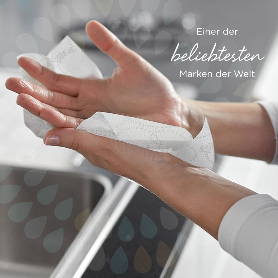 KLEENEX® Ultra Papierhandtuchrollen, 2-lagig, weiß, Großrolle