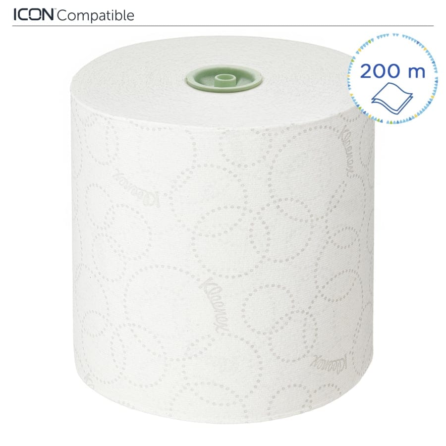 KLEENEX® Ultra Papierhandtuchrollen, 2-lagig, weiß, Großrolle