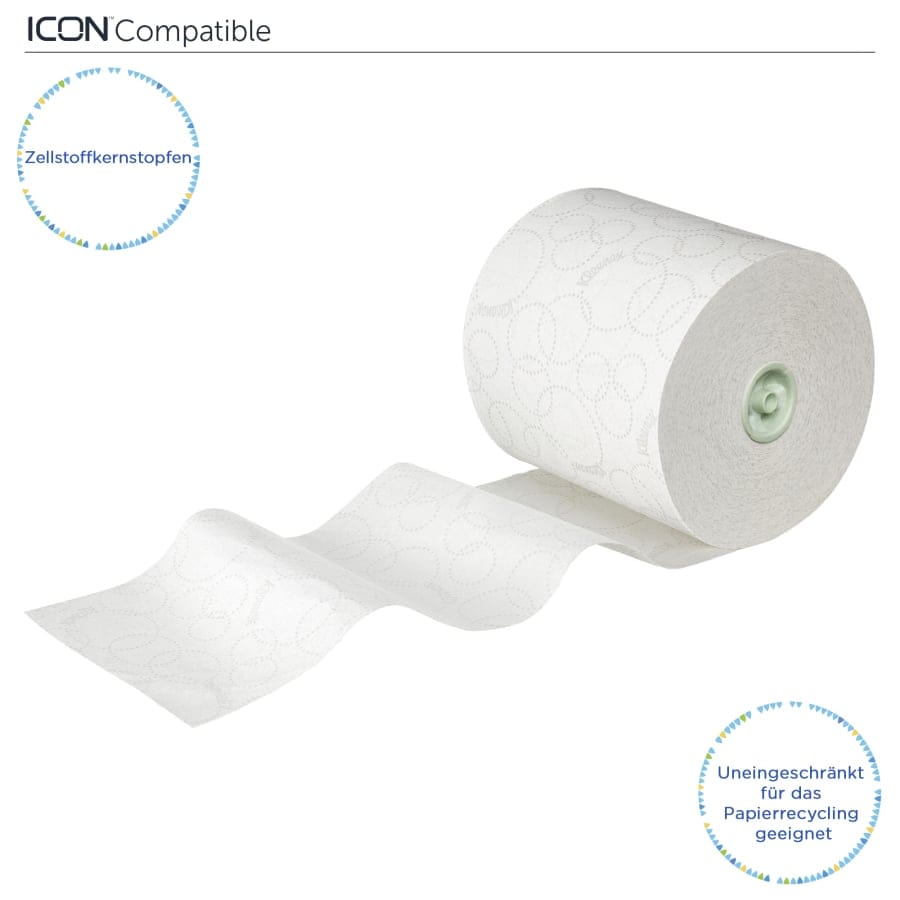 KLEENEX® Ultra Papierhandtuchrollen, 2-lagig, weiß, Großrolle