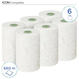 KLEENEX® Ultra Slimroll Papierhandtuchrollen, 2-lagig, weiß