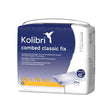 Kolibri combed PREMIUM fix Krankenunterlagen mit Fixierstreifen 60 x 90 cm - Beutel à 25 Stück