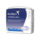 Kolibri combed PREMIUM Krankenunterlagen ultra - 60 x 90 cm - Beutel à 25 Stück