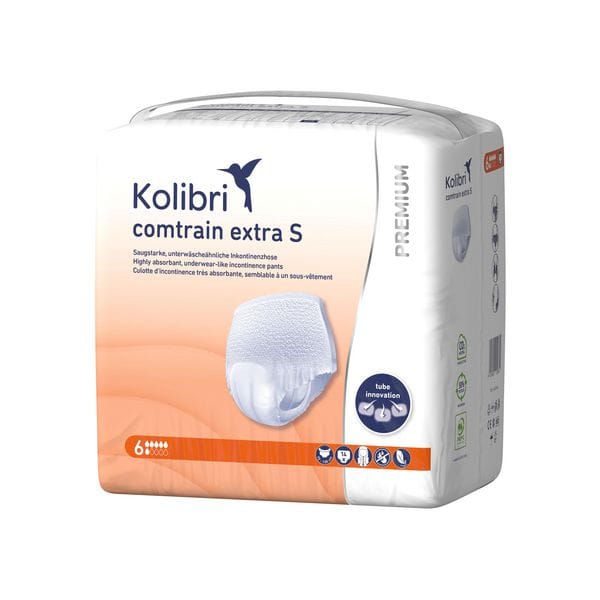 Kolibri comtrain PREMIUM extra Inkontinenzhose S - 70 - 100 cm - Beutel à 14 Stück