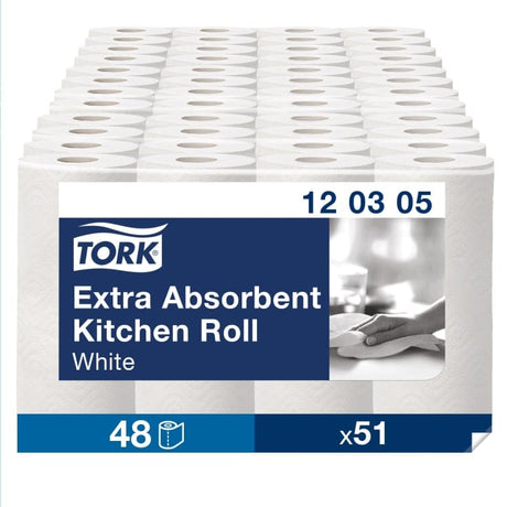 Tork Premium Küchenrolle saugfähig Zellstoff Küche 4 Rollen 51 Blatt