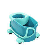 Leifheit Clean Twist Disc Mop Ergo mobile Wischset, 4-teilig