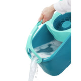 Leifheit Clean Twist Disc Mop Ergo mobile Wischset, 4-teilig