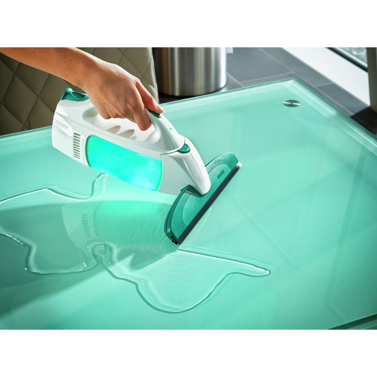 LEIFHEIT Dry & Clean Fenstersauger Komplettset, 4-teilig