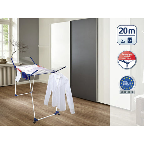 LEIFHEIT Wäscheständer Pegasus 200 Solid Deluxe Mobile