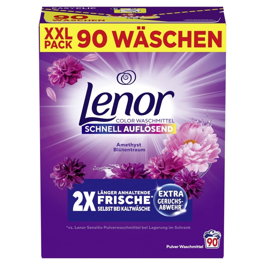 Lenor Colorwaschmittel Pulver Amethyst Blütentraum