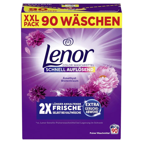 Lenor Colorwaschmittel Pulver Amethyst Blütentraum