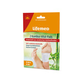 Lifemed Bambus-Fußpads mit Fixierpflaster