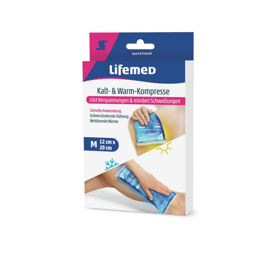 Lifemed Kalt- und Warm-Kompresse, wiederverwendbar