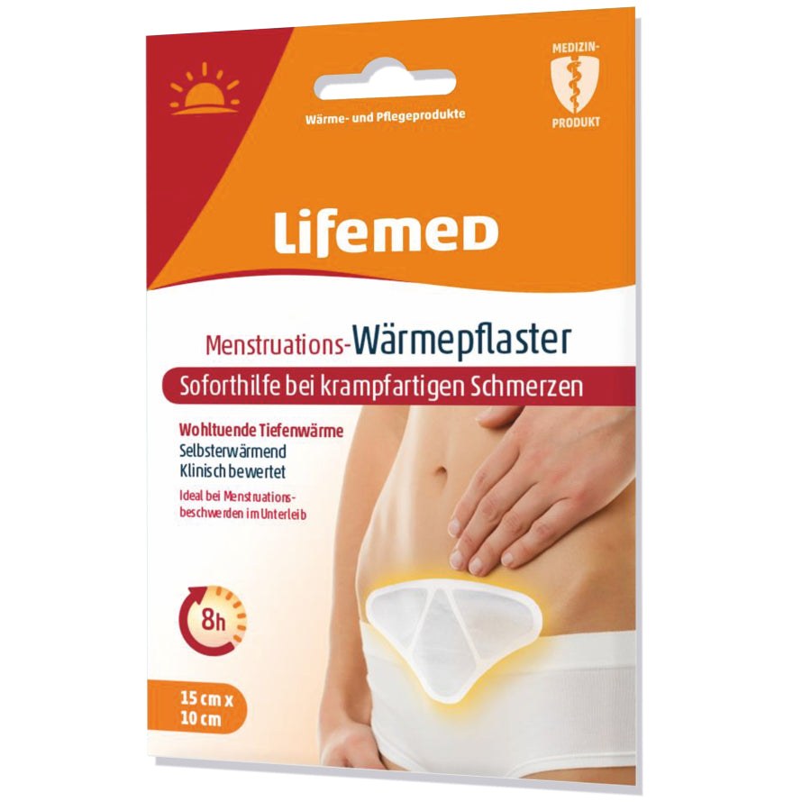 Lifemed Menstruations-Wärmepflaster 10 x 15 cm
