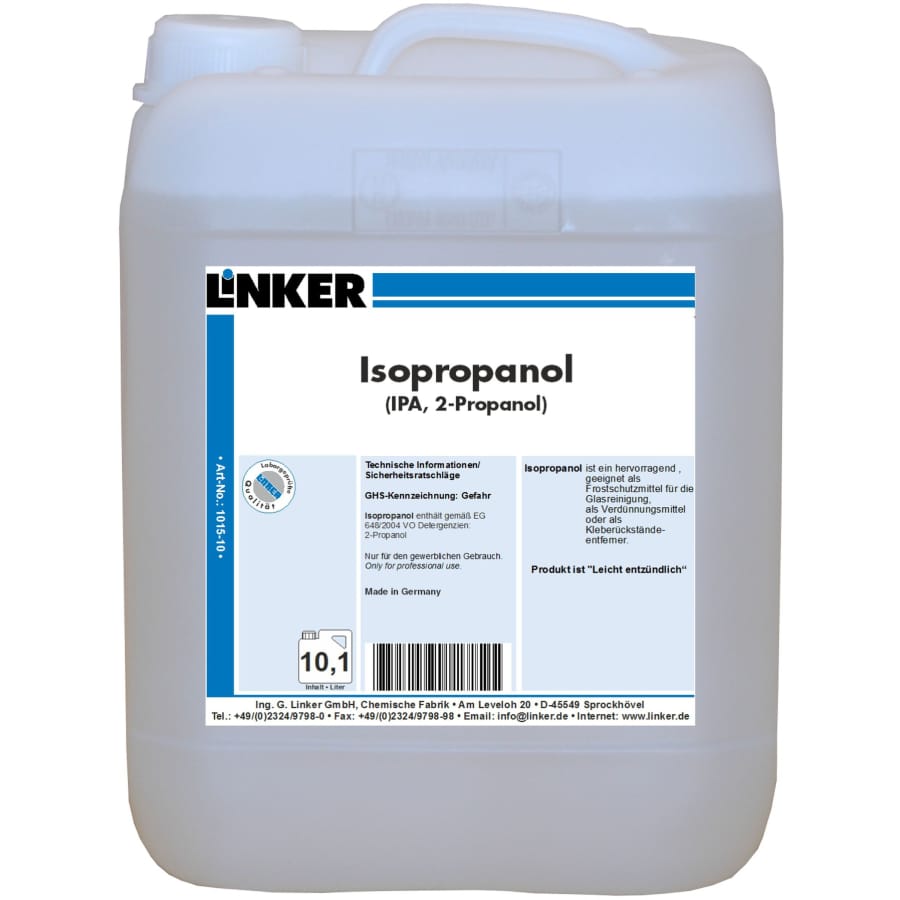 Linker Isopropanol Alkoholreiniger