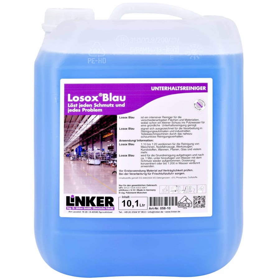 Linker Losox Blau Universalreiniger 10,1 Liter Kanister