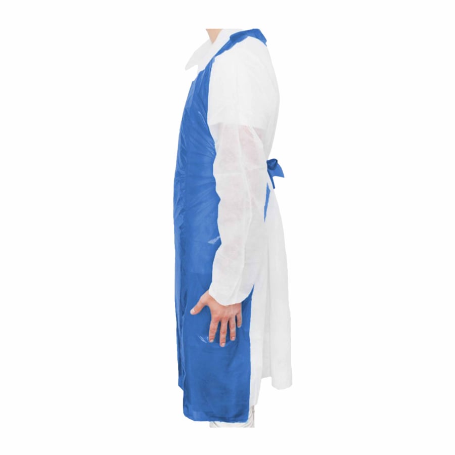 MaiMed Apron PE Einwegschürze geblockt