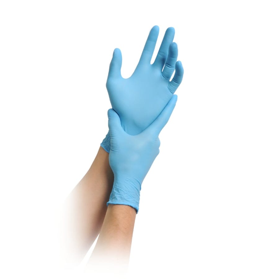 MaiMed ChemGuard blau Nitril Chemikalienschutzhandschuhe puderfrei