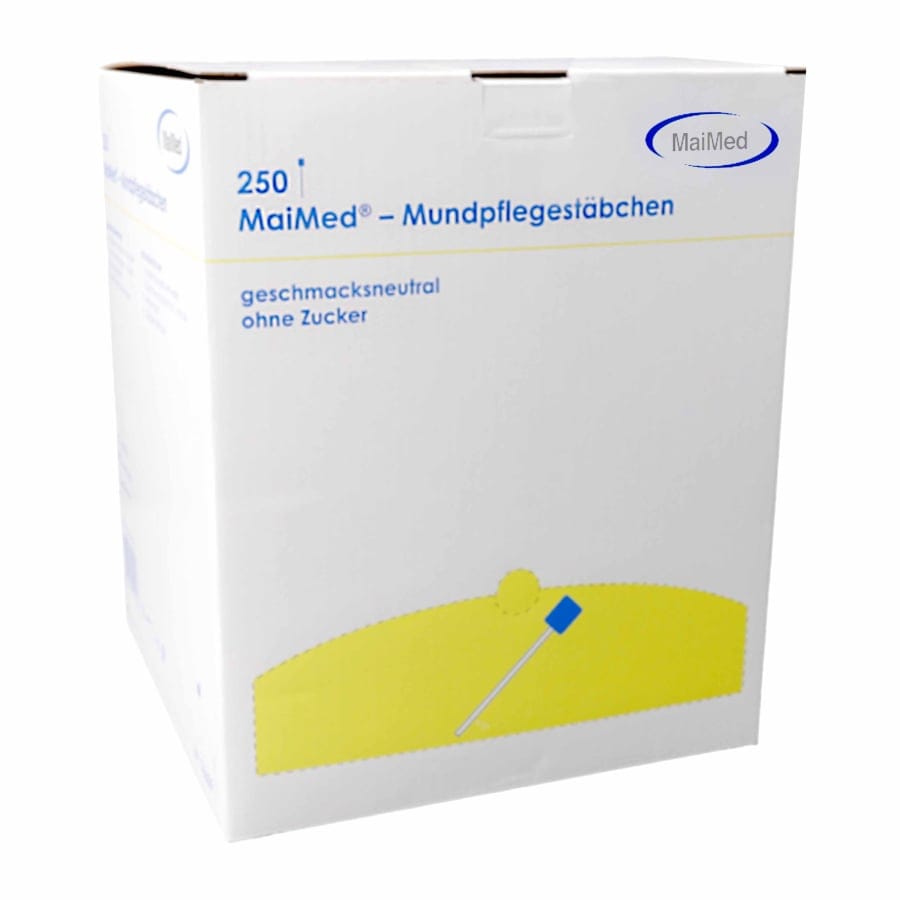 MaiMed Mundpflegestäbchen ohne Zucker