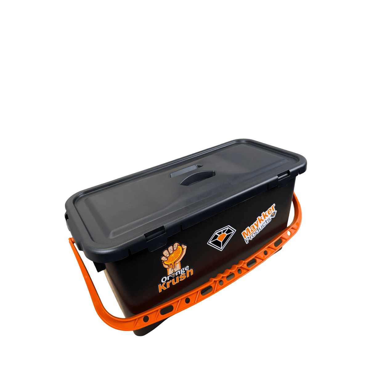 Maykker 22 Liter Eimer schwarz für die Glasreinigung