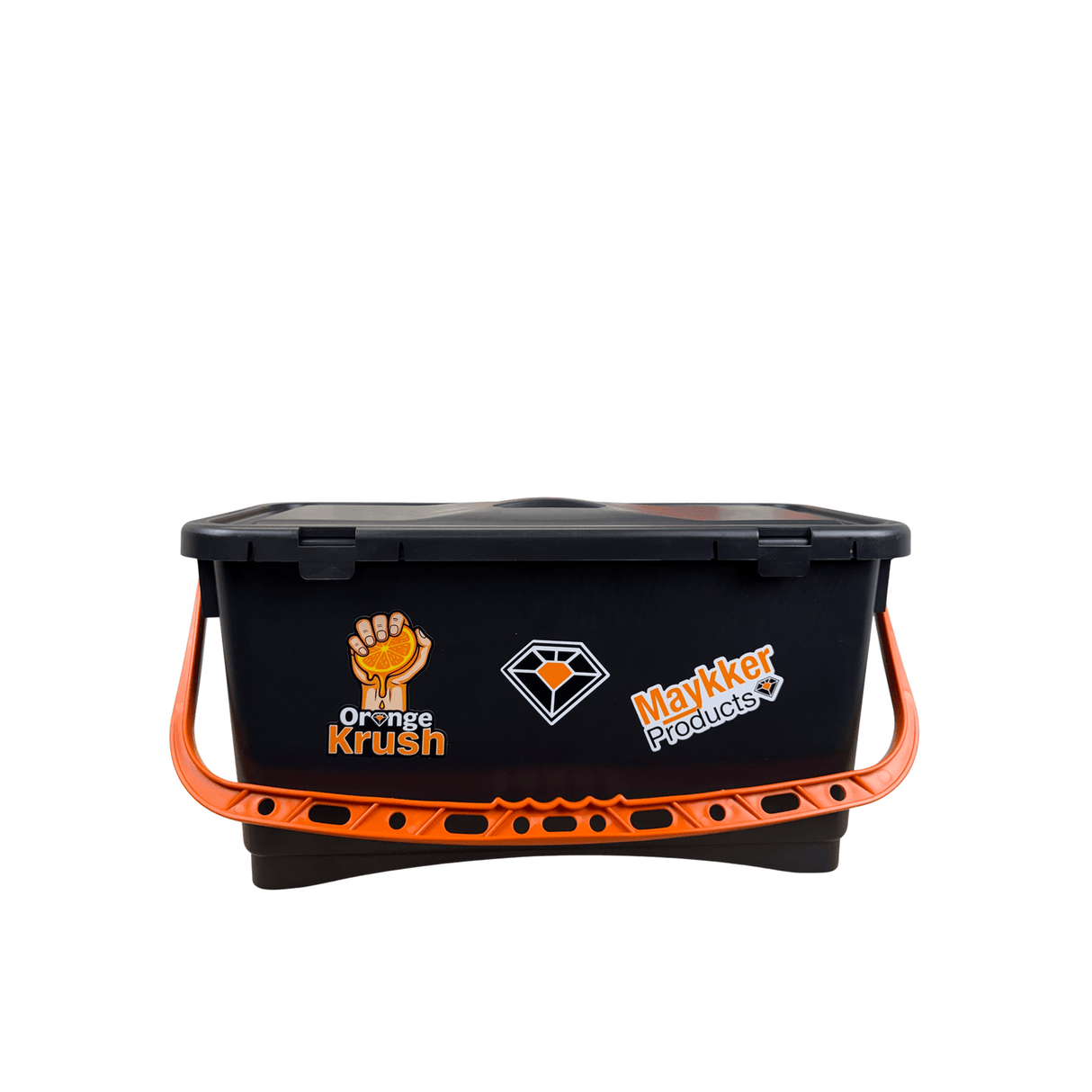 Maykker 22 Liter Eimer schwarz für die Glasreinigung