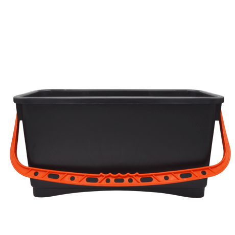 Maykker 22 Liter Eimer schwarz für die Glasreinigung