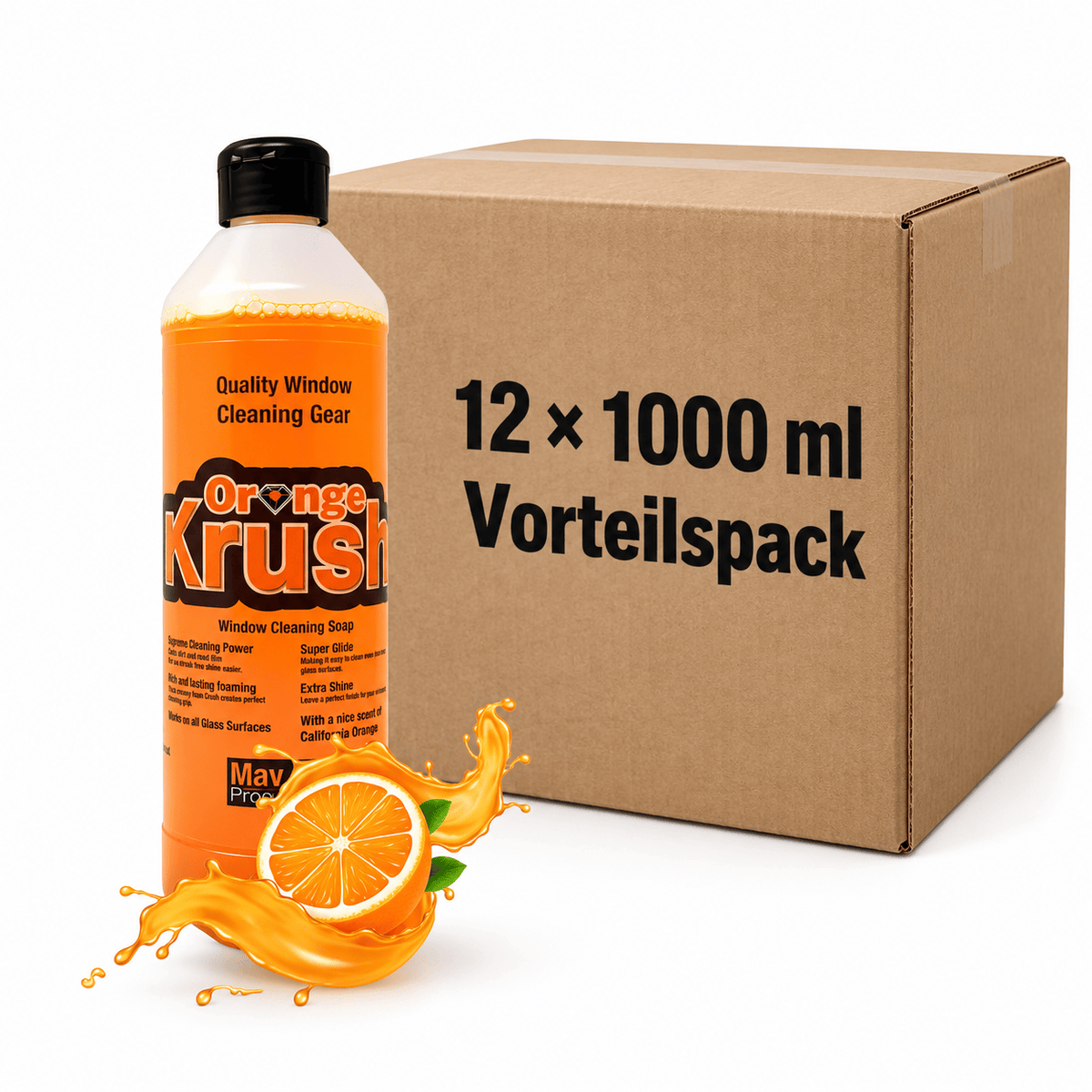 Maykker Orange Krush Glasreiniger