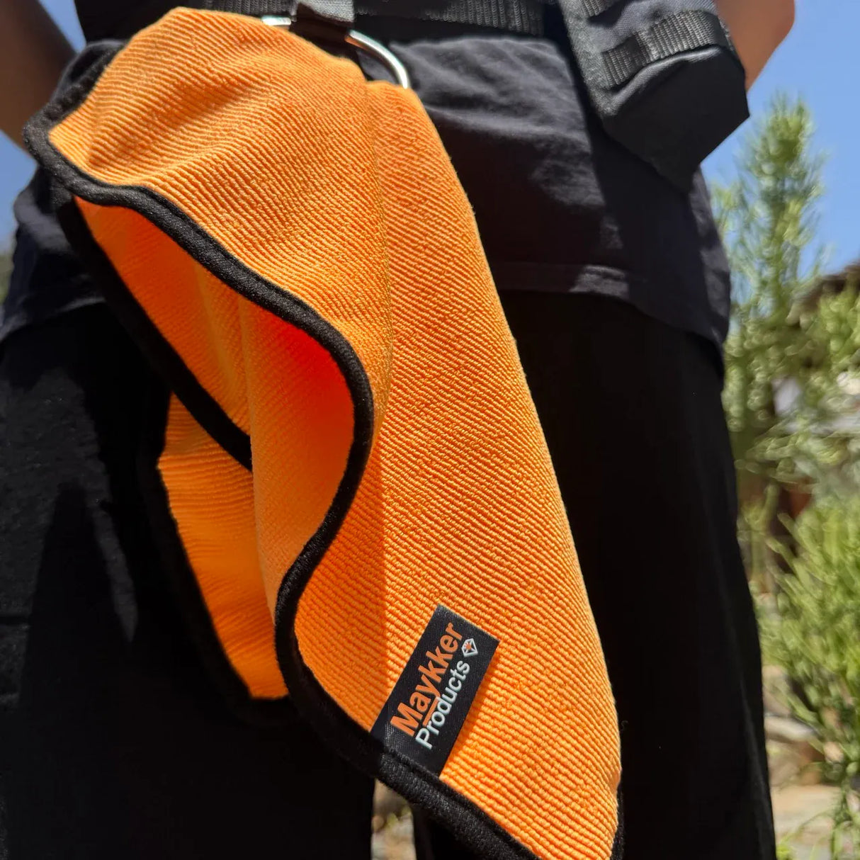 Maykker Terry Towel Mikrofasertuch für die Glasreinigung