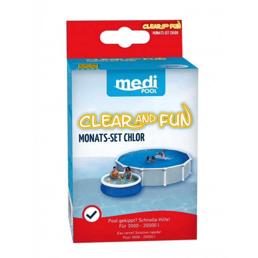 mediPOOL Chlor PLUS Mini - Clear and Fun