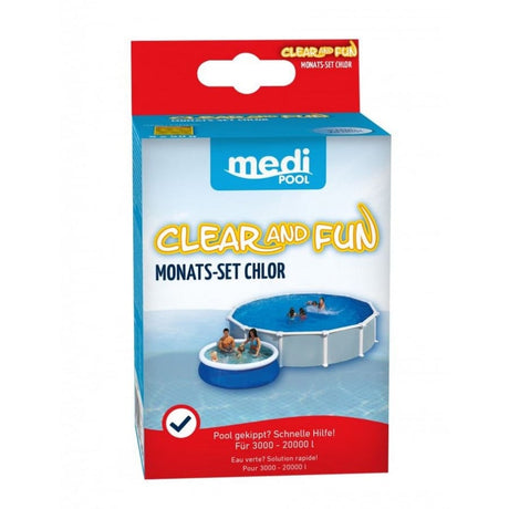 mediPOOL Chlor PLUS Mini - Clear and Fun