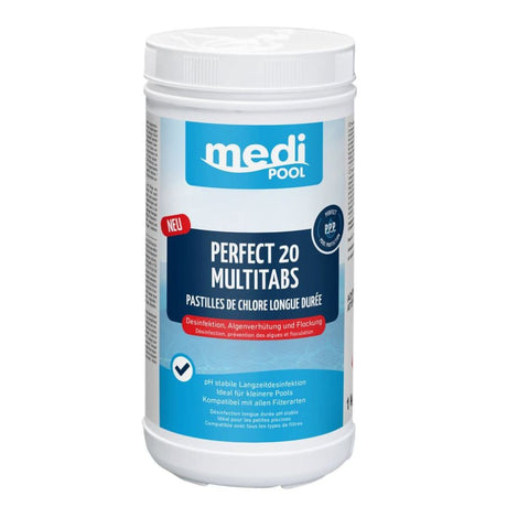 mediPOOL Perfect 20 MultiTabs, Algenverhütung