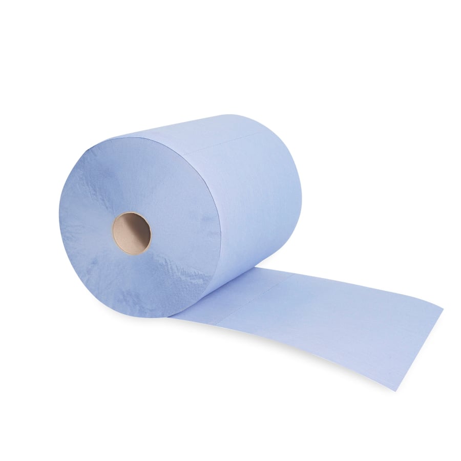 Meditrade Multicel Putztuchrolle, blau, 2-lagig