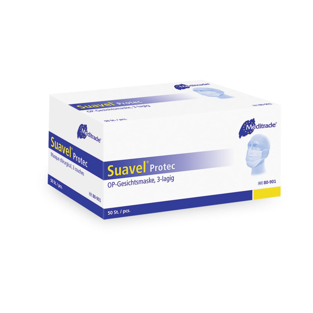 Meditrade Suavel® Protec medizinischer Einmalmundschutz