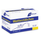 Meditrade Wattestäbchen, unsteril 1 Packung (10 Beutel × 100 Stück)