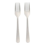 Mehrweg Gabeln, Bio-PP, extra stabil, 19 cm 1 Karton (20 Packungen × 10 Stück), Weiß