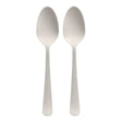 Mehrweg Löffel, Bio-PP, extra stabil, 19 cm 1 Karton (20 Packungen × 10 Stück), Weiß