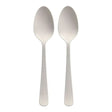 Mehrweg Löffel in Spender, extra stabil, 19 cm 1 Karton (6 Packungen × 100 Stück), Weiß