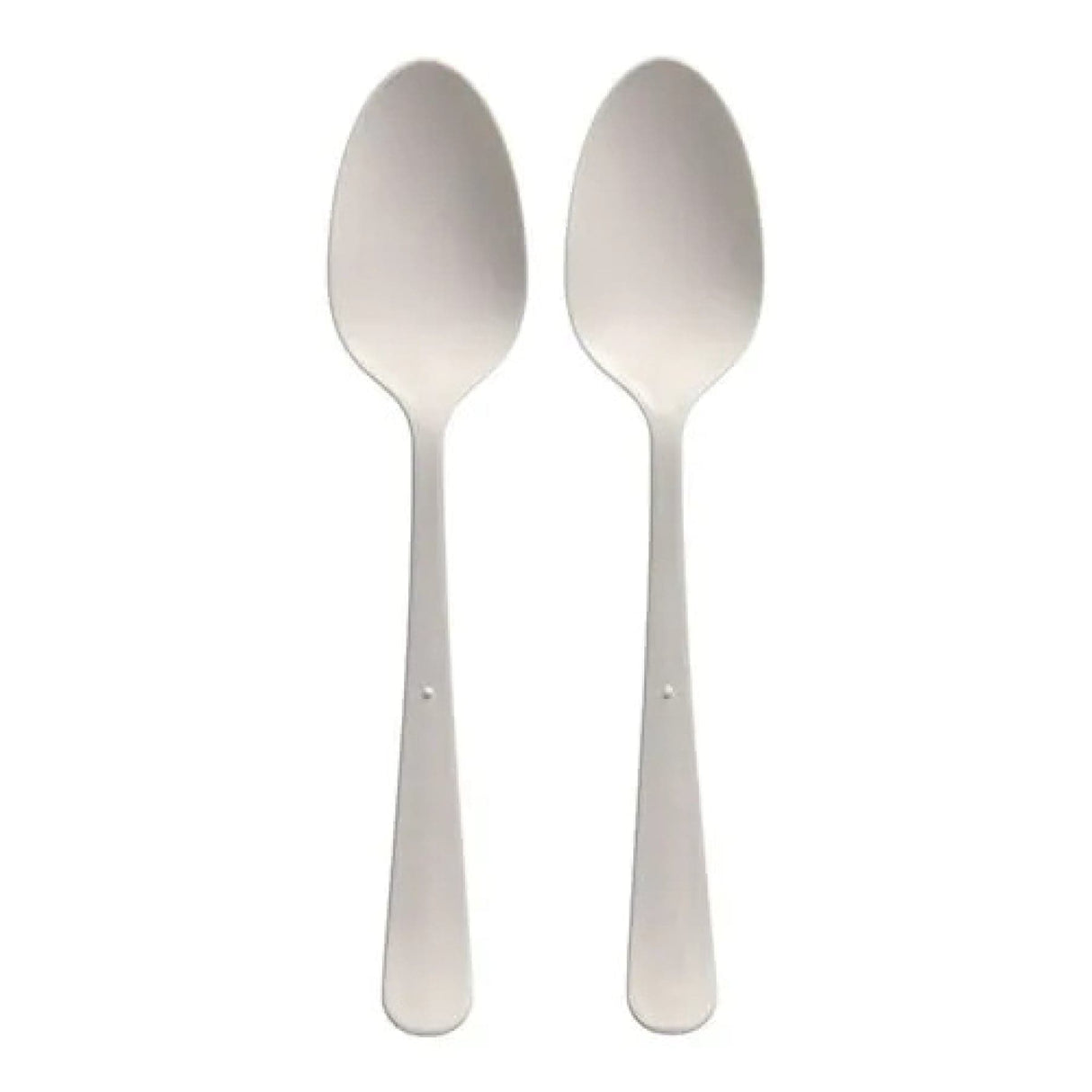 Mehrweg Löffel in Spender, extra stabil, 19 cm 1 Karton (6 Packungen × 100 Stück), Weiß