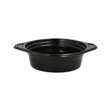 Mehrweg Suppenschale, Kunststoff, schwarz, 500 ml 1 Karton (18 Packungen × 12 Stück)