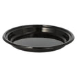 Menüteller, Kunststoff, schwarz, ungeteilt 1 Karton (28 Packungen × 12 Stück)