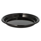 Menüteller, Kunststoff, schwarz, ungeteilt 1 Karton (28 Packungen × 12 Stück)