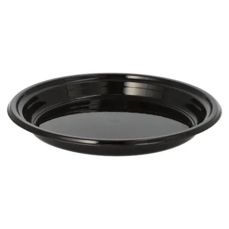 Menüteller, Kunststoff, schwarz, ungeteilt 1 Karton (28 Packungen × 12 Stück)