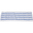 Microfasermopp mit Borsten, blau/ weiß 1 Packung (5 Stück)
