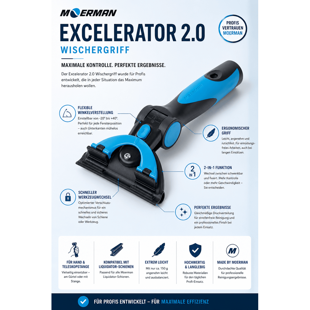 MOERMAN Excelerator 2.0 Wischergriff