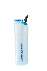 Moerman Spray-Ray Sprühsystem Flasche für effiziente Fensterreinigung und Hochreinigungsarbeiten.