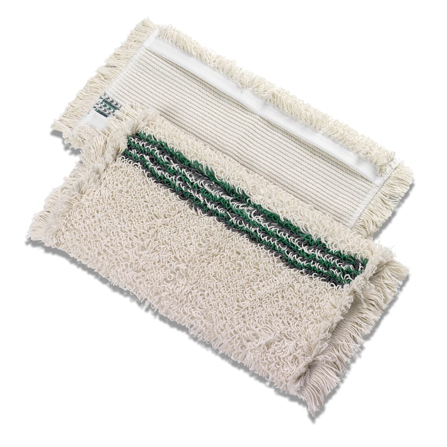 Mopptex Breitwischmopp BAUMWOLLE Schlinge, Twixter-Halter 1 Karton = 50 Stück, grün